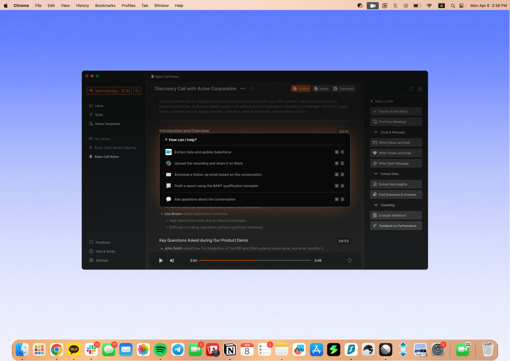 Illustration about botless and bot-free meeting assistants